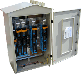 RSW pole transformer station switchgear - with the main system